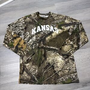 Magellan Outdoors Real-tree APX Long Sleeve Shirt Men’s Hunting Small